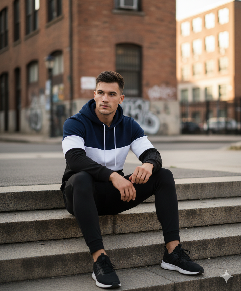 Classic Polyester Fleece Plain Hoodie – Soft & Comfortable Casual Wear